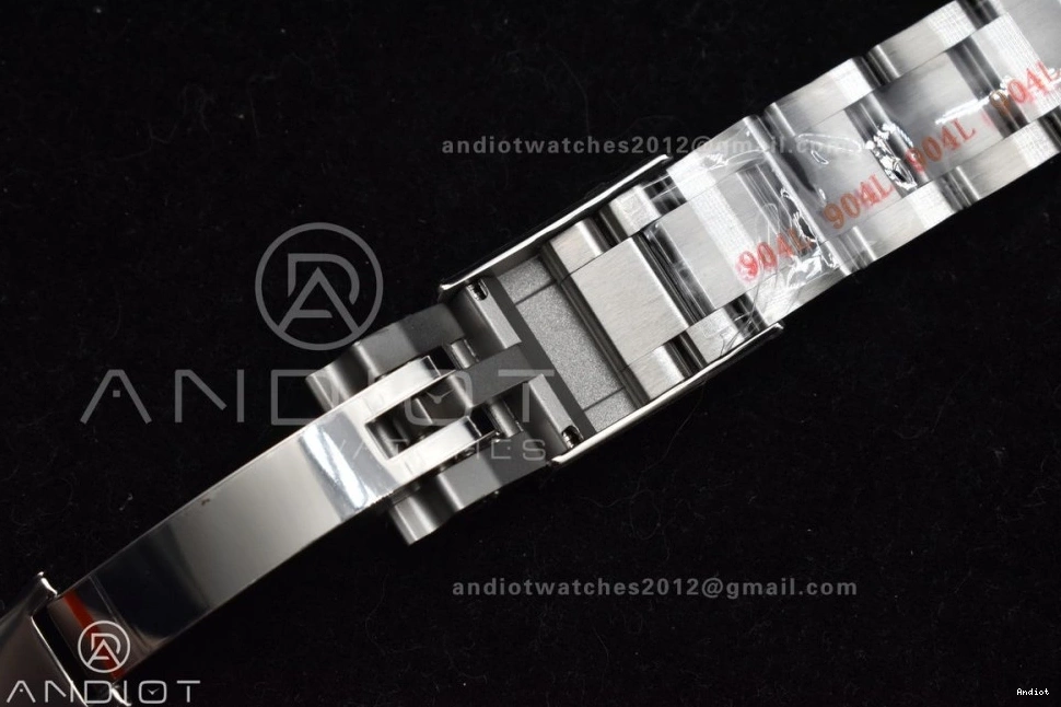 Comfortable Daytona BTF 1:1 Best Bracelet 777 SS DD 904L Black Edition Steel On 126500 Dial 0815